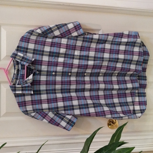 American Eagle Outfitters Vintage Fit Men's Short Sleeve Button Down Size XXL - Picture 1 of 6